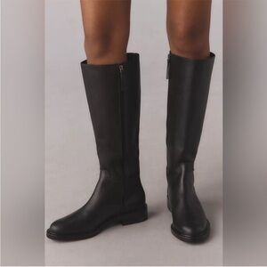 REFORMATION Nancy Knee High Boot Black